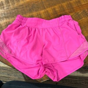 Pink Lulu shorts size 6